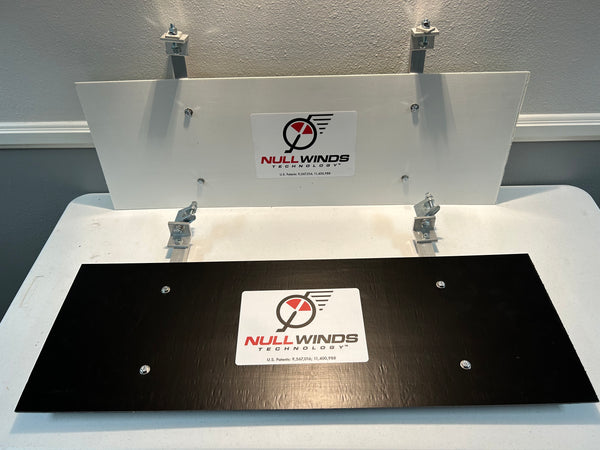 Upper Wheel Deflectors; Clamped I-Beam Mount (3 Sets)