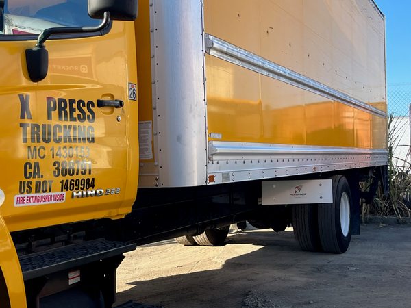 Upper Wheel Deflectors; Clamped I-Beam Mount (1 Set)