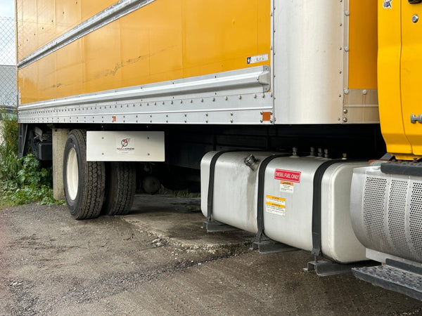 Upper Wheel Deflectors; Clamped I-Beam Mount (1 Set)